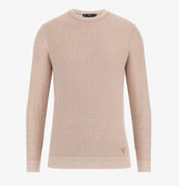 Maglione girocollo Earle Stitched  in filato bicolore Guess
